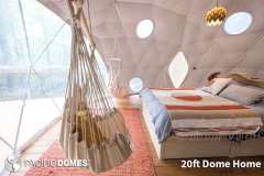 20ft Dome Home Interior