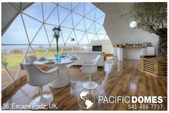 36ft Dome Home Interior