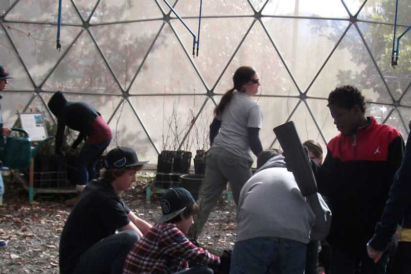 Science Works Greenhouse Dome