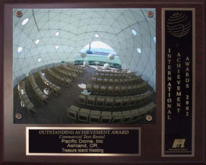 pacific domes award for Event Tents