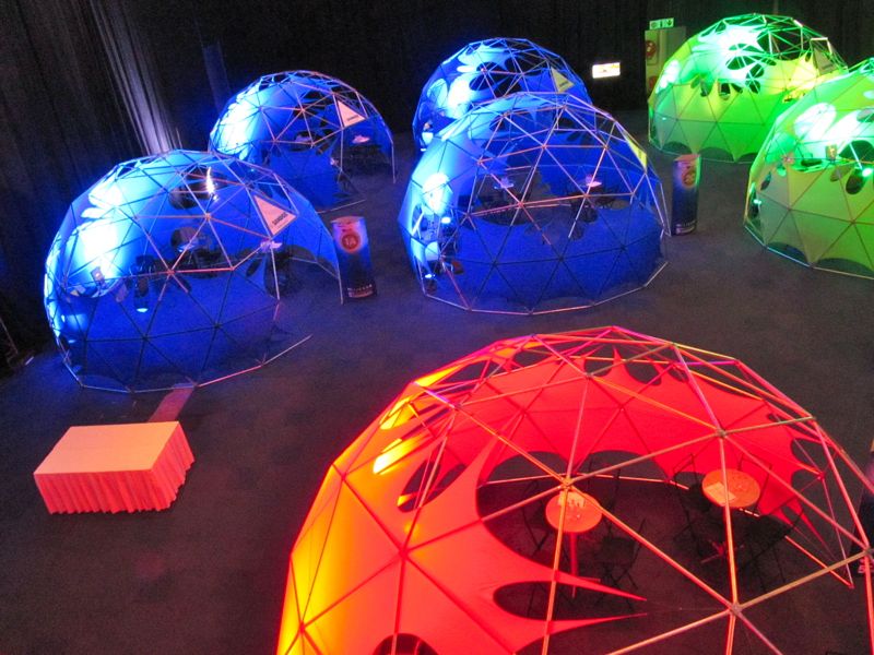 Event Tents for Trade Shows - Geodesic Domes