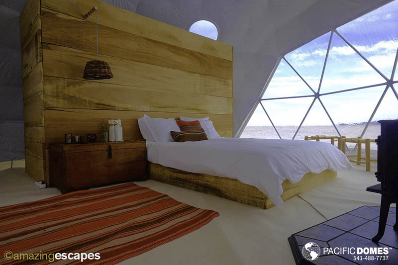 Glamping Dome Shelters by Pacific Domes Inc.