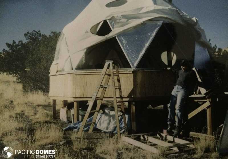 Insulating the Arizona dome home