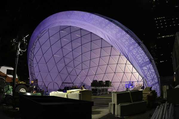 Amphitheater Domes: Curtains Up for the World’s Largest Outdoor