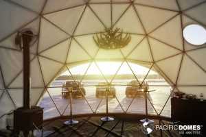 Warming hut dome