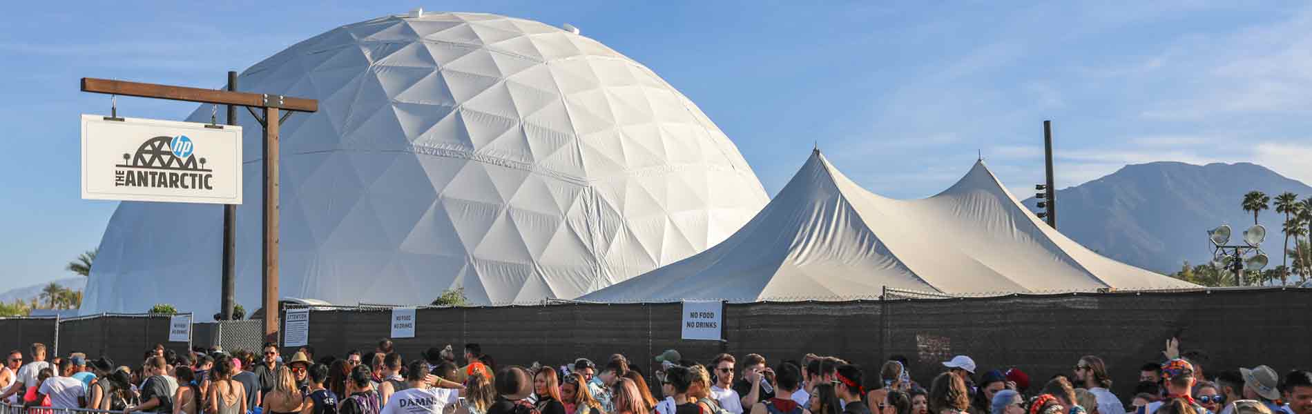 120ft Coachella Projection Dome