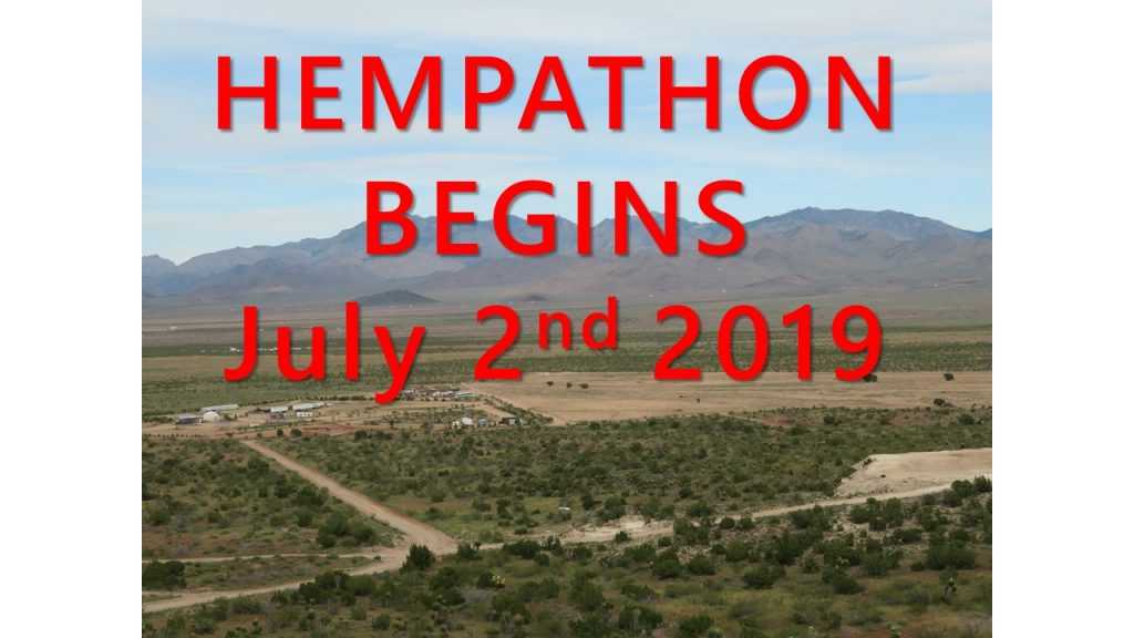 VVKC Hempathon Begins 7-2-19