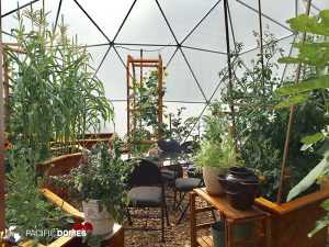 community greenhouse dome, grow dome, green house