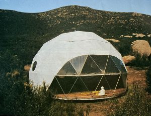 First geodesic dome tent