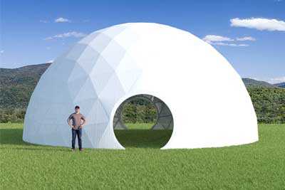 44ft Greenhouse Dome