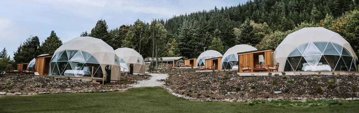 Glamping Dome Cluster