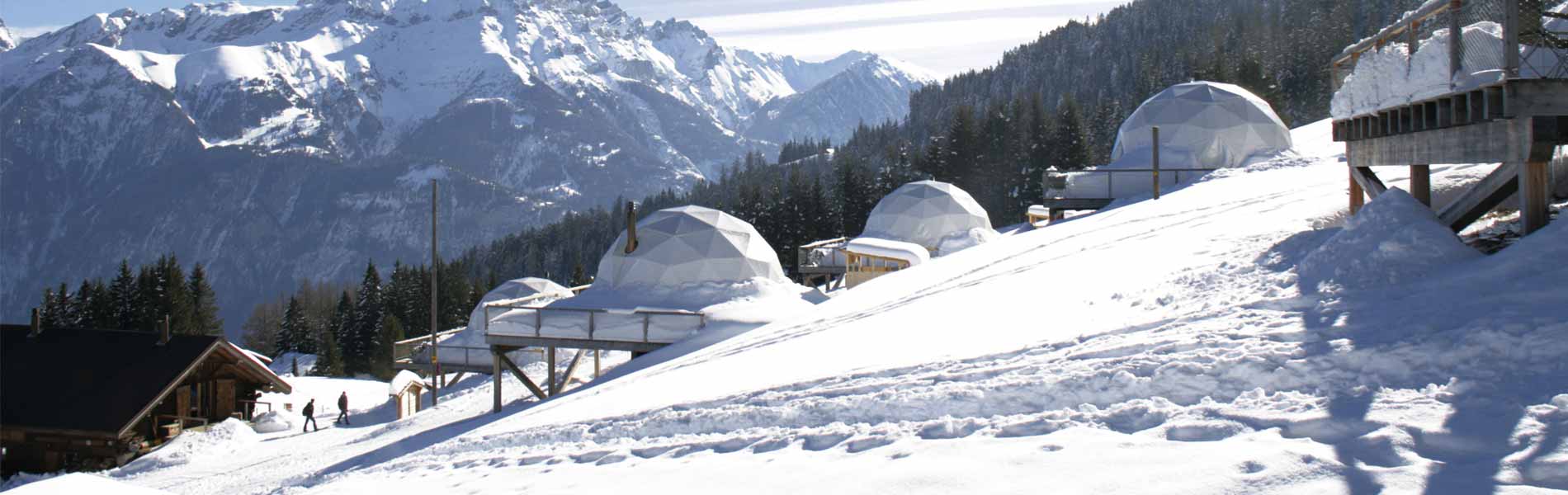 Winterizing a geodesic dome