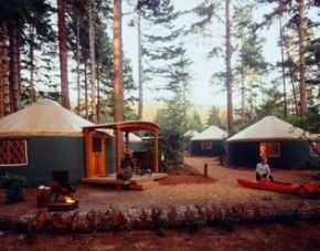 Yurt Cabin Cluster