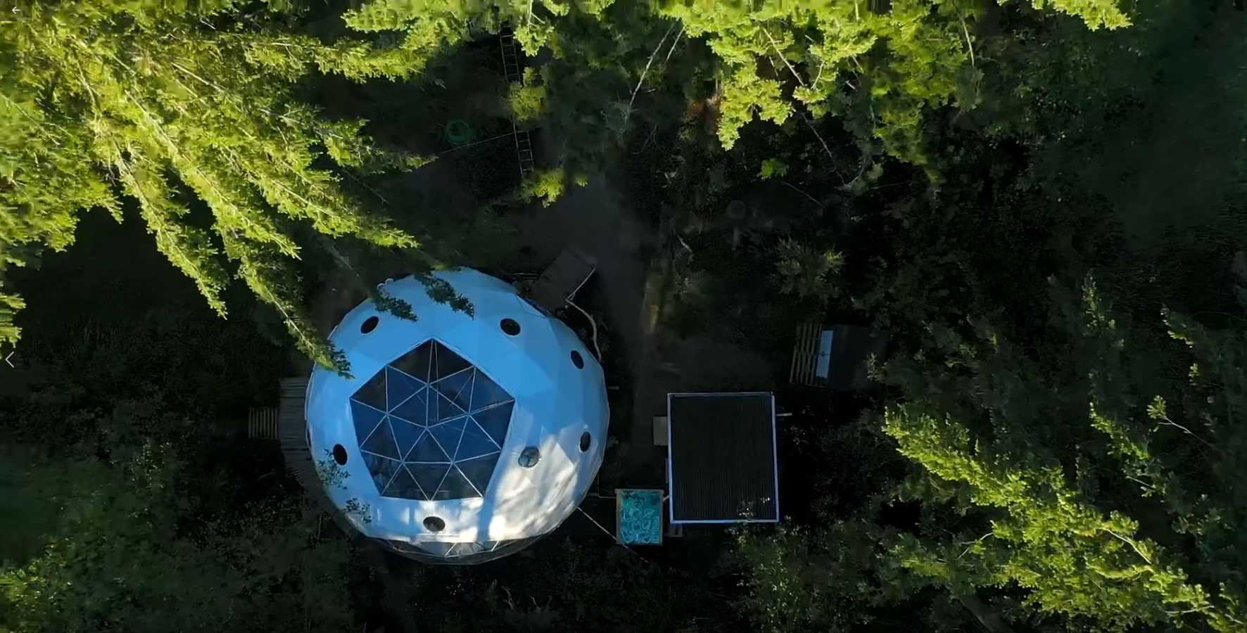 30-ft Woodland Dome Setting