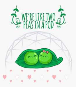 We're Like Two Peas in a Pod