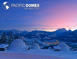 Pacific Domes - White Pod Domes