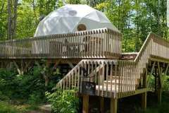 24ft Dome Home - Tree Top Haven