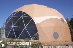 30ft Dome Home - Thermoshield Paint
