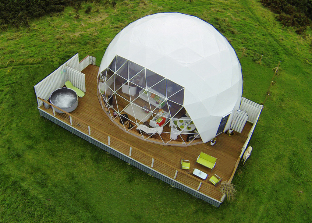 prefabricated shelter domes kits by Pacific Domes