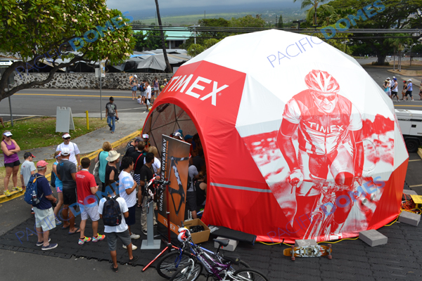 Printed Event Dome for Timex Corporation - Pacific Domes Event Tents