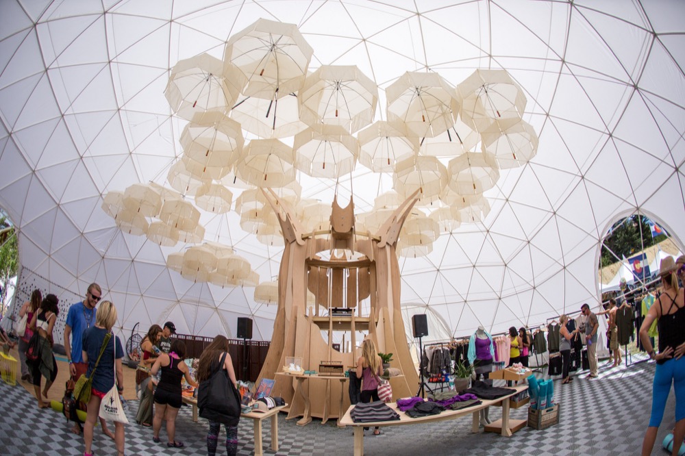 Party Tent Rentals by Pacific domes of Oregon, Event Dome for Wanderlust Festival