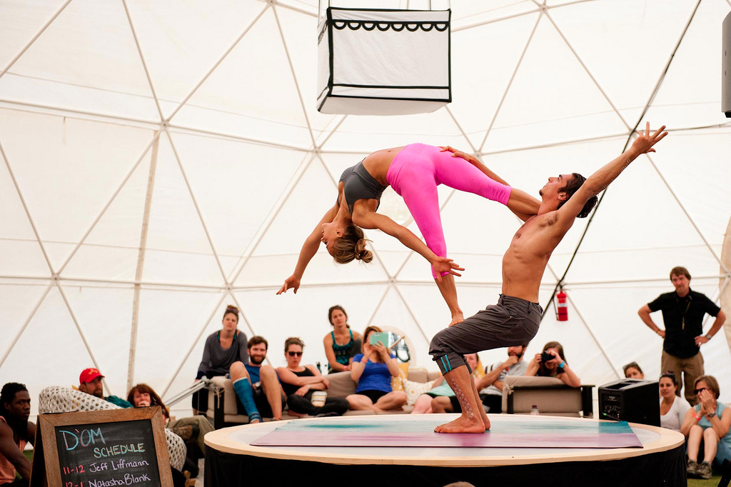 Aerial Yoga Dome  Pacific DomesAerial Yoga Dome