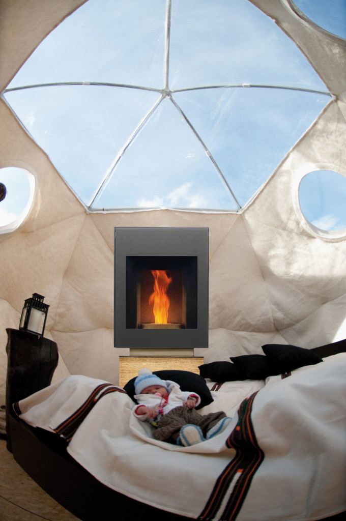 Glamping dome tent - geodesic dome house