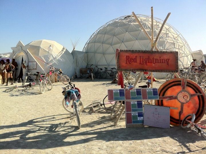 Projection Dome Theater at Burning Man