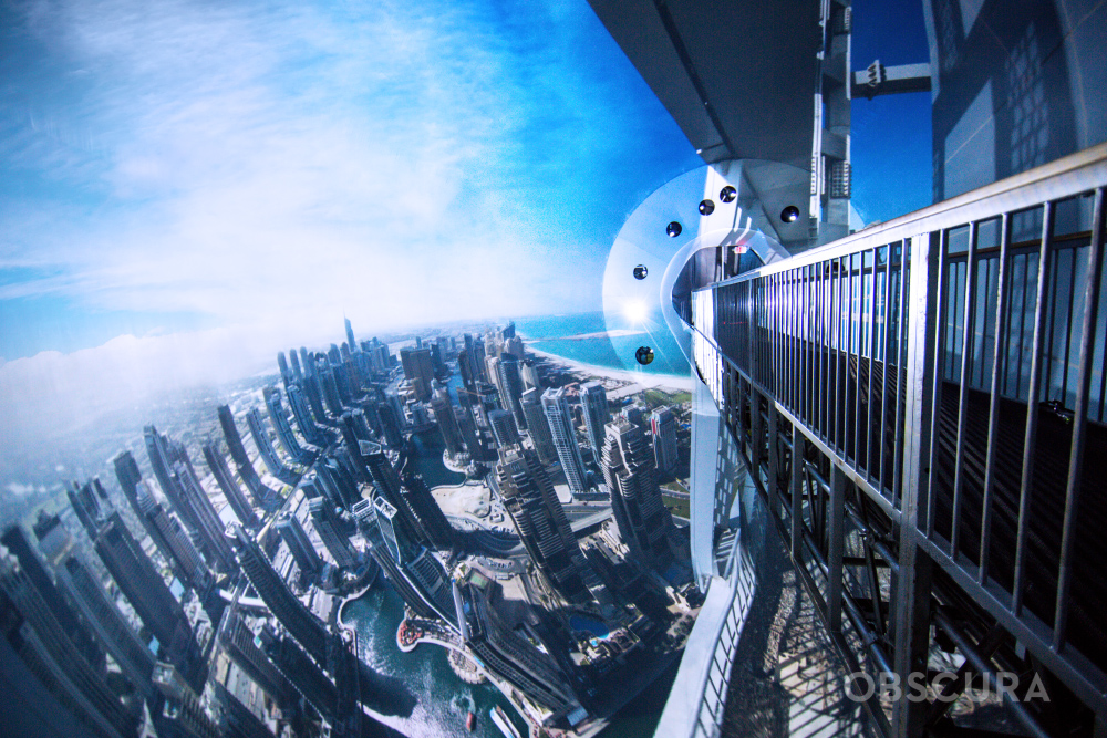 360 degree Projection Dome by Pacific Domes , Dubai Sphere Projection