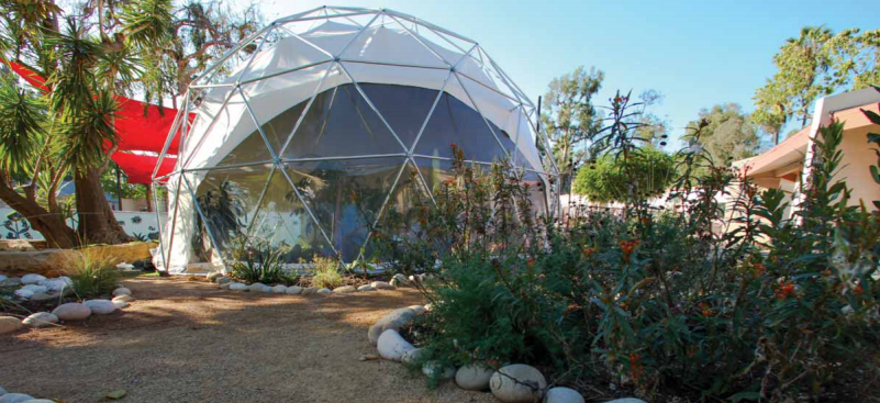 Los Angeles BioLibrary Sound Sanctuary Geodesic Dome