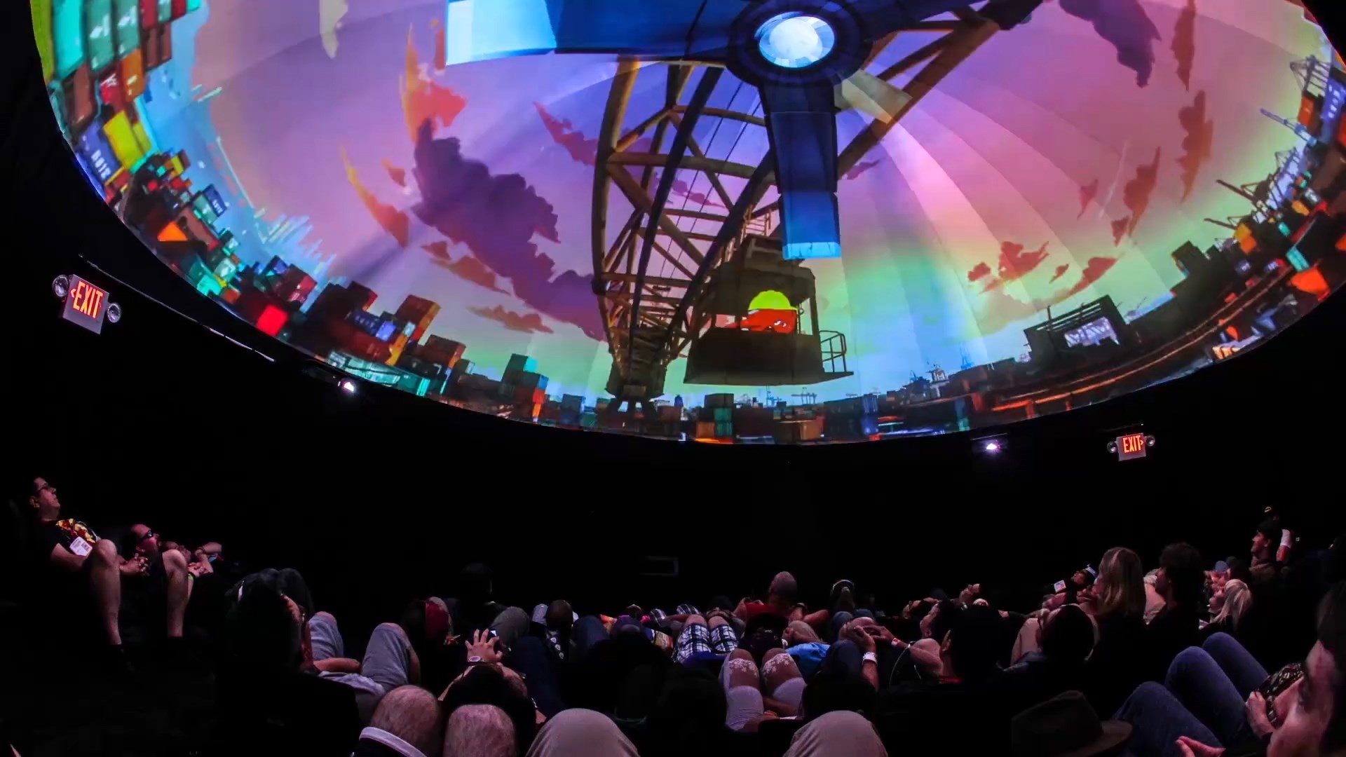 Projection Dome Theater by Pacific Domes at Comic-Con