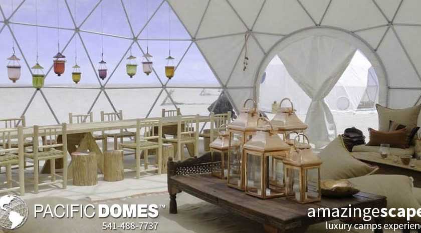 Geodesic Dome Camp - Pacific Domes