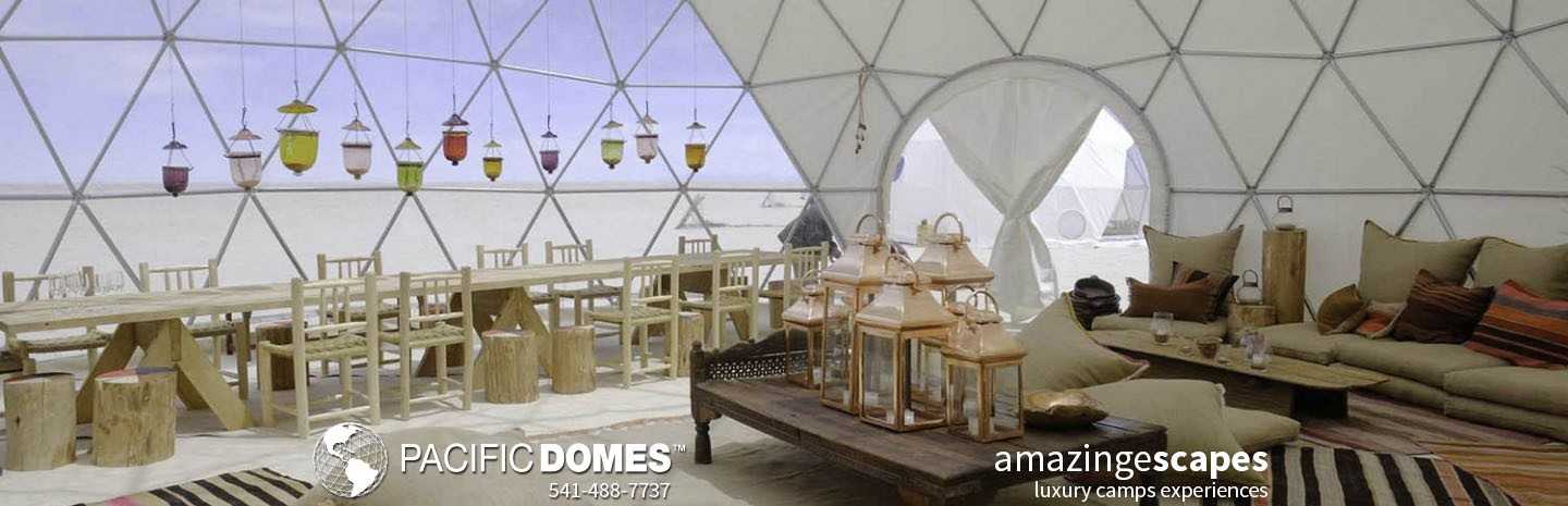 Geodesic Dome Camp Pacific Domes