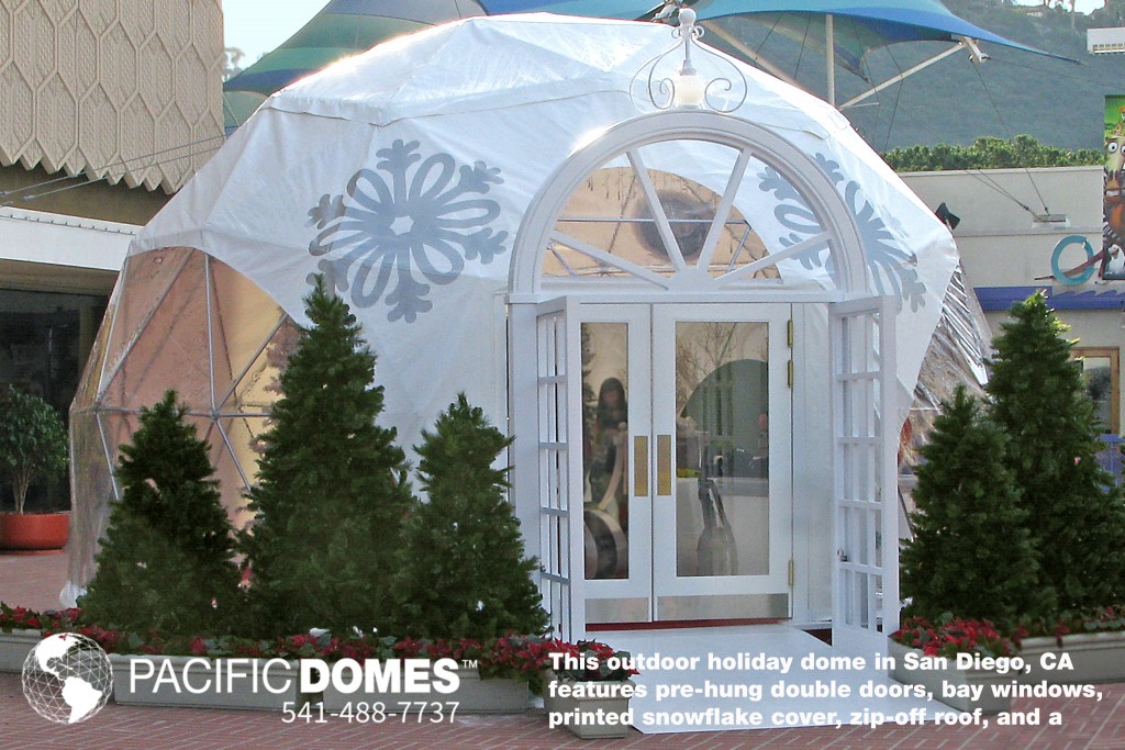 Holiday-Dome-with-Printed-Cover