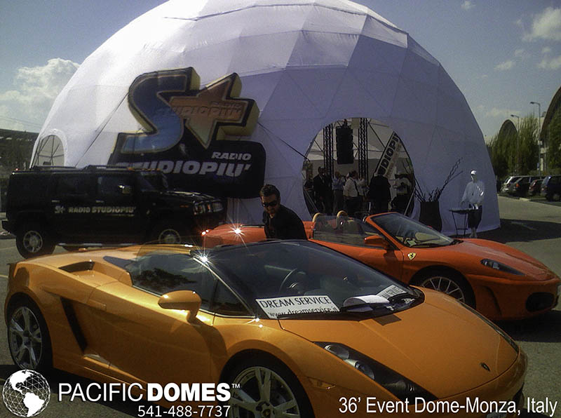 outdoor event tents, motor sports racing events, dome structures, large event tents, event tents, eco-domes