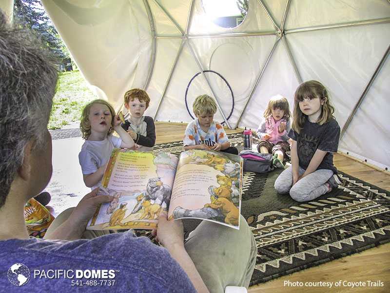 geo dome building systems, nature smart education dome, pacific domes