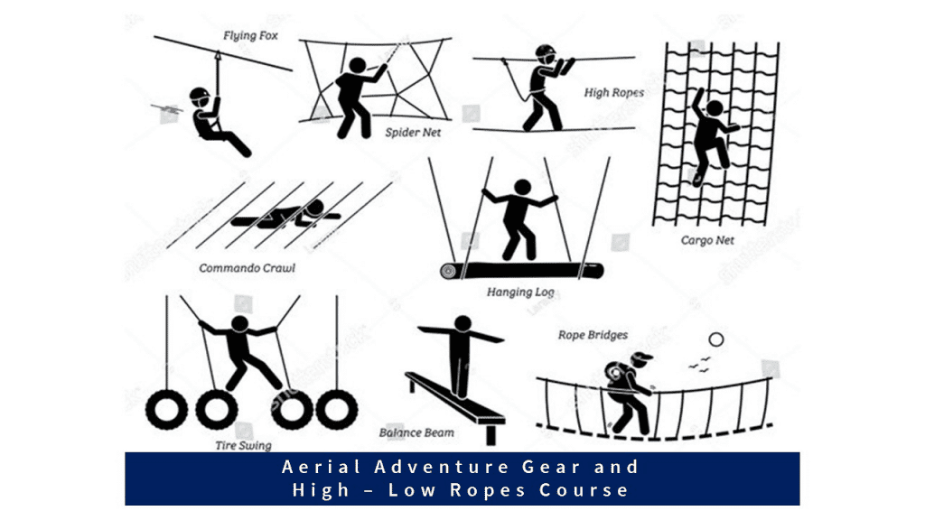 aerial adventure skills activity dome