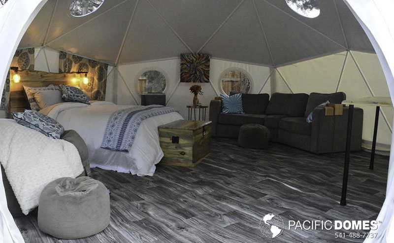 glamping dome