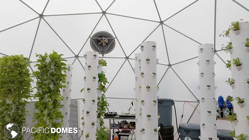 Greenhouse dome
