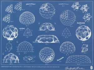 Geodesic Dome Shapes & Drawings