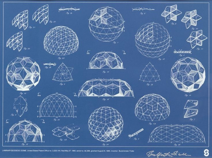 Buckminster Fuller Drawings