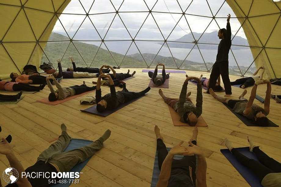 Aerial Yoga Dome  Pacific DomesAerial Yoga Dome