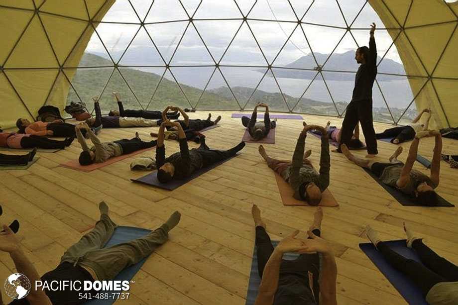 55 Yoga Domes ideas  geodesic dome, geodesic, yoga retreat