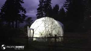 Aeroponic Greenhouse Dome