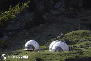 Ecoliving Dome Village in Switzerland