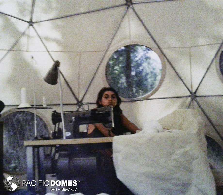 Asha sewing domes