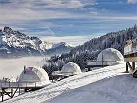 Winter Resort Domes