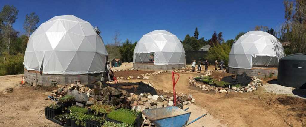 Greenhouse Cluster at Santa Cruz University Campus