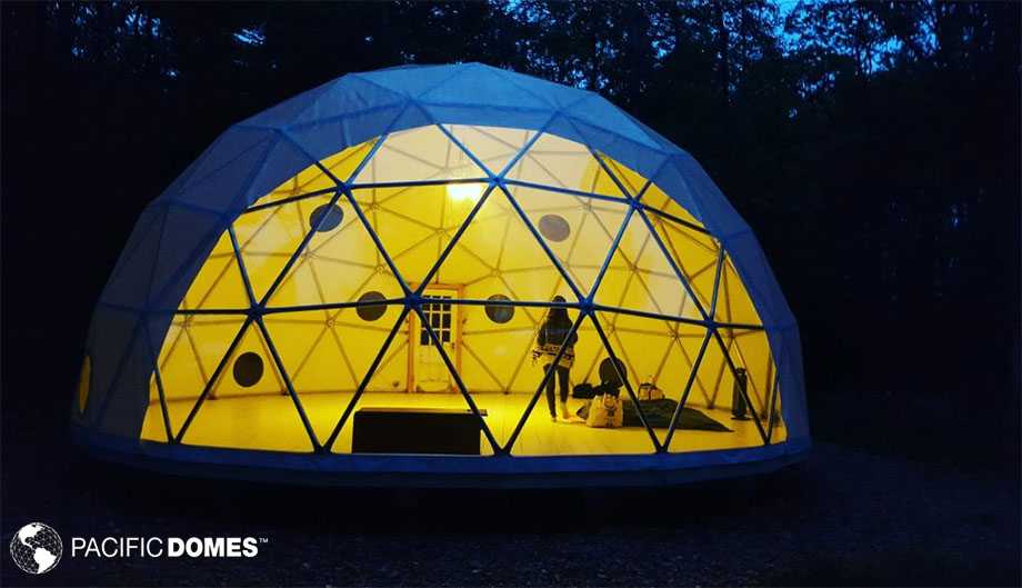 event dome, geodesic wedding dome