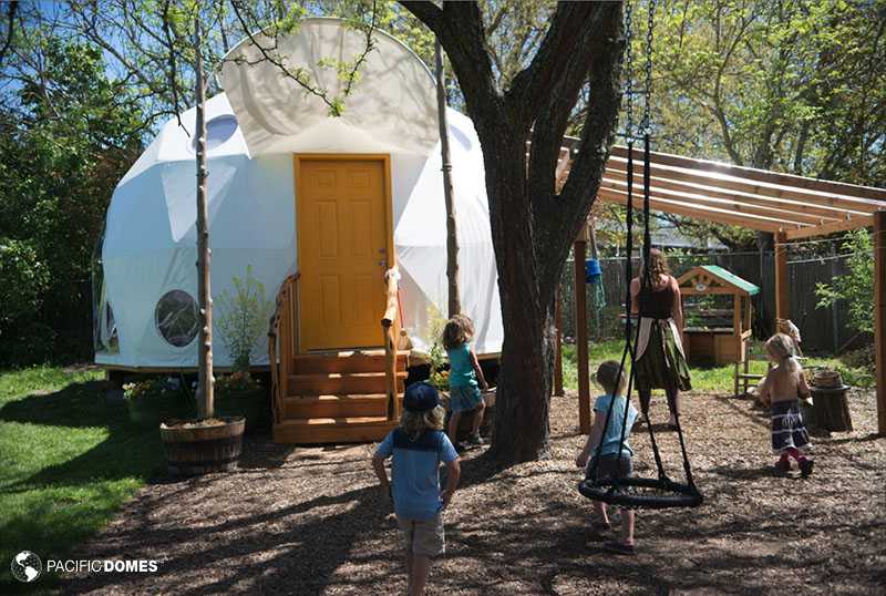 dome school, school dome, DIY dome, home school